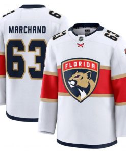 Brad Marchand Florida Panthers Away Premium Player Jersey - White