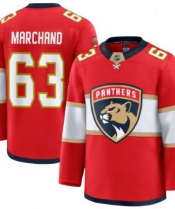 Brad Marchand Florida Panthers Home Premium Player Jersey - Red