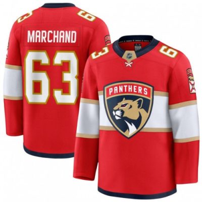 Brad Marchand Florida Panthers Home Premium Player Jersey - Red