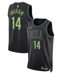 Brandon Ingram New Orleans Pelicans Jordan Brand Swingman Player Jersey - Statement Edition - Red