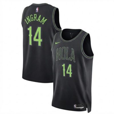 Brandon Ingram New Orleans Pelicans Jordan Brand Swingman Player Jersey - Statement Edition - Red