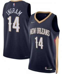 Brandon Ingram New Orleans Pelicans Nike Diamond Swingman Jersey  - Navy