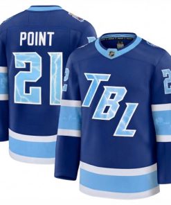 Brayden Point Men's Tampa Bay Lightning Blue 2026 NHL Stadium Series Premium Jersey