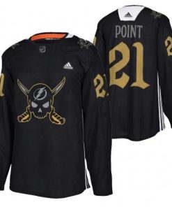 Brayden Point Tampa Bay Lightning 2024 Gasparilla Hockey Jersey - Black