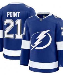 Brayden Point Tampa Bay Lightning Blue Home Premium Jersey