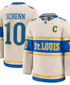 Brayden Schenn St. Louis Blues 2025 NHL Winter Classic Premium Player Jersey - Cream