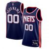Brooklyn Nets Nike Swingman Custom Jersey - Hardwood Classics - Navy