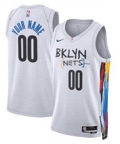 Brooklyn Nets Nike Unisex Swingman Custom Jersey - Hardwood Classics - White