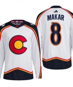 Cale Makar Colorado Avalanche Reverse Retro 2.0 Authentic Player Jersey - White