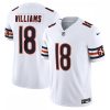 Caleb Williams #18 Chicago Bears Nike Vapor F.U.S.E. Limited Jersey - White