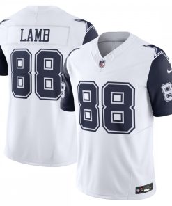 CeeDee Lamb #88 Dallas Cowboys Nike Vapor F.U.S.E. Limited Jersey - White