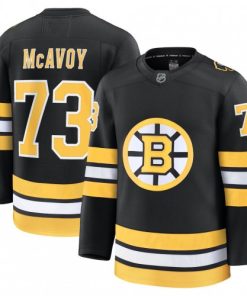 Charlie McAvoy Boston Bruins Home Premium Player Jersey - Black