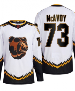 Charlie McAvoy Boston Bruins White Reverse Retro Premium Jersey