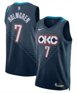 Chet Holmgren Oklahoma City Thunder Nike Unisex 2025/26 Hardwood Classics Swingman Jersey