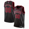 Chicago Bulls Jordan Brand Unisex Black Swingman Custom Jersey - Statement Edition