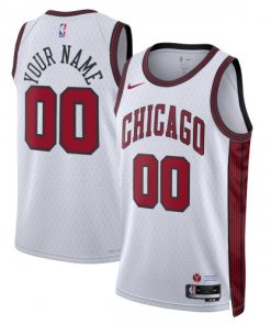 Chicago Bulls Nike Unisex Swingman Custom Jersey - Hardwood Classics - White