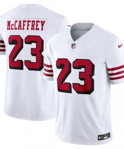 Christian McCaffrey #23 San Francisco 49ers Nike Vapor F.U.S.E. Limited 2nd Alternate Jersey - White