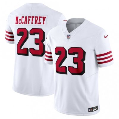 Christian McCaffrey #23 San Francisco 49ers Nike Vapor F.U.S.E. Limited 2nd Alternate Jersey - White