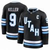Clayton Keller Men's Utah Mammoth Black Home Premium Jersey