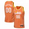 Cleveland Cavaliers Nike 2025/26 Orange Swingman Custom Jersey - Hardwood Classics