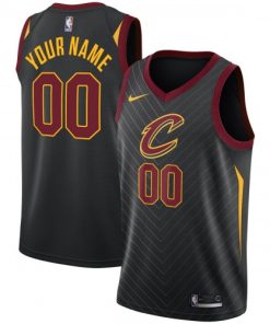 Cleveland Cavaliers Nike Swingman Custom Jersey Black - Statement Edition