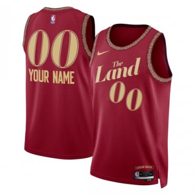 Cleveland Cavaliers Nike Unisex Custom Swingman Jersey Wine