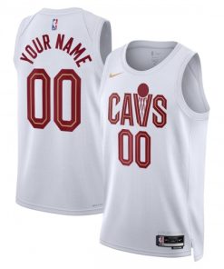 Cleveland Cavaliers Nike Unisex Swingman Custom Jersey White - Association Edition