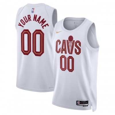 Cleveland Cavaliers Nike Unisex Swingman Custom Jersey White Association Edition