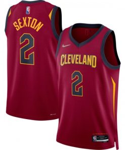 Collin Sexton Cleveland Cavaliers Nike Diamond Swingman Jersey  - Wine