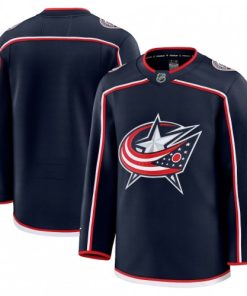 Columbus Blue Jackets Home Premium Blank Jersey - Navy