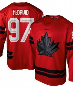 Connor McDavid Hockey Bauer Canada 2026 Olympics Replica Jersey - Red