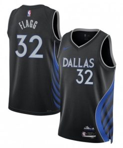 Cooper Flagg Dallas Mavericks Nike Unisex 2025/26 Black Swingman Jersey - Hardwood Classics