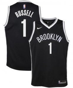 D'Angelo Russell Brooklyn Nets Nike Youth Swingman Jersey Black
