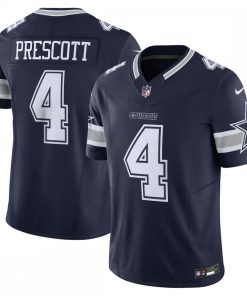 Dak Prescott #4 Dallas Cowboys Nike Vapor F.U.S.E. Limited Jersey - Navy