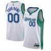 Dallas Mavericks Nike Swingman Custom Jersey - Hardwood Classics - White