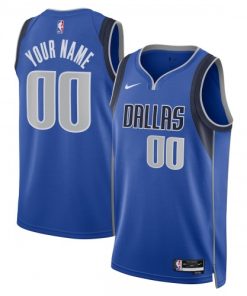 Dallas Mavericks Nike Unisex Swingman Custom Jersey Royal