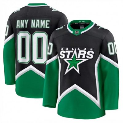 Dallas Stars Alternate Premium Player Custom Jersey - Black