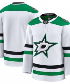 Dallas Stars Away Premium Blank Jersey - White