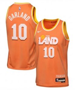 Darius Garland Cleveland Cavaliers Nike 2025/26 Orange Swingman Jersey - Hardwood Classics