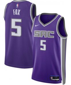 De'Aaron Fox Sacramento Kings Nike Unisex Swingman Jersey  - Purple