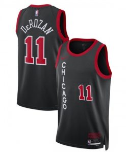 DeMar DeRozan Chicago Bulls Nike Unisex Swingman Jersey - Black - Hardwood Classics
