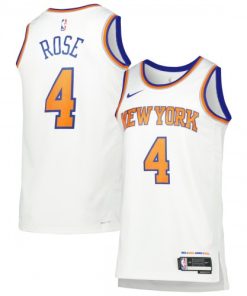 Derrick Rose New York Knicks Nike Unisex Swingman Jersey  - White
