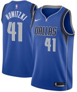 Dirk Nowitzki Dallas Mavericks Nike Swingman Jersey Royal