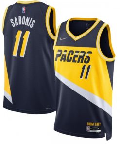 Domantas Sabonis Indiana Pacers Nike Swingman Jersey - Hardwood Classics - Navy