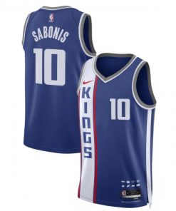 Domantas Sabonis Sacramento Kings Nike Unisex Swingman Jersey - Blue - Hardwood Classics