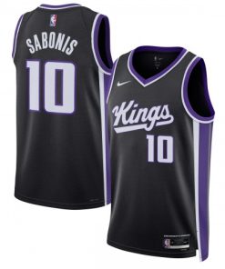 Domantas Sabonis Sacramento Kings Nike Unisex Swingman Jersey  - Black