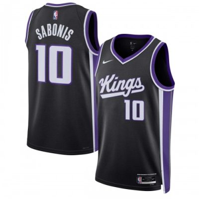 Domantas Sabonis Sacramento Kings Nike Unisex Swingman Jersey - Black