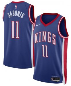 Domantas Sabonis Sacramento Kings Nike Unisex Swingman Player Jersey - Hardwood Classics - Blue