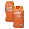 Donovan Mitchell Cleveland Cavaliers Nike 2025/26 Orange Swingman Jersey - Hardwood Classics