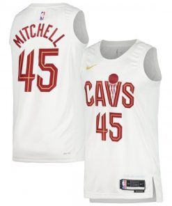 Donovan Mitchell Cleveland Cavaliers Nike Unisex Swingman Jersey - Association Edition - White